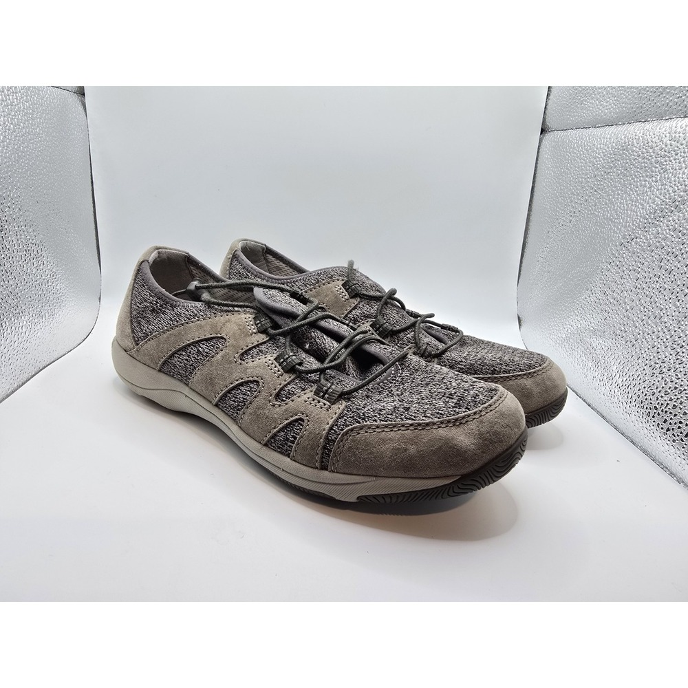 DANSKO HOLLAND GRAY SUEDE SNEAKERS WALKING COMFORT SHOES WOMENS SZ‎ 9.5 8 EU 40